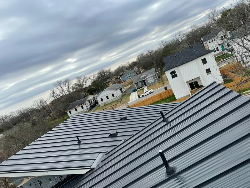 Standing seam metal roof panels with vents for Skylight Repair in Marlboro